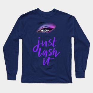 eyelashes Long Sleeve T-Shirt